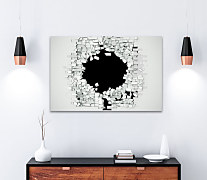 Obraz Diera v stene 1769